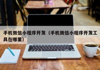 手机微信小程序开发（手机微信小程序开发工具在哪里）