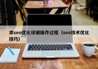 求seo优化详细操作过程（seo技术优化技巧）