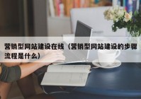 营销型网站建设在线（营销型网站建设的步骤流程是什么）