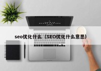 seo优化什么（SEO优化什么意思）