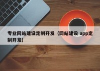 专业网站建设定制开发（网站建设 app定制开发）