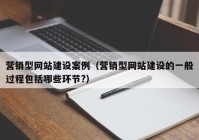 营销型网站建设案例（营销型网站建设的一般过程包括哪些环节?）